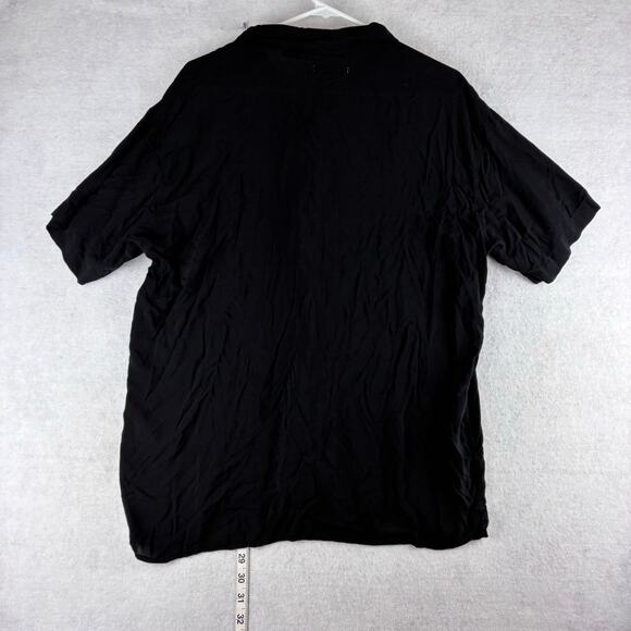 Jack & Jones Relaxed Button Up Eli Resort Shirt Men's Large 100% Viscose Soft - Picture 3 of 10